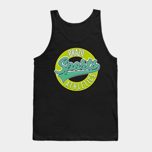 Brazil Sports Athletics logo Tank Top